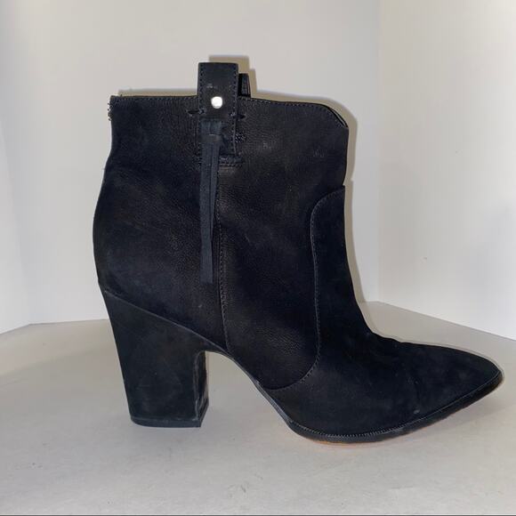 SAM EDELMAN womens pull on 2 inch booties size 9.5 - Picture 4 of 8